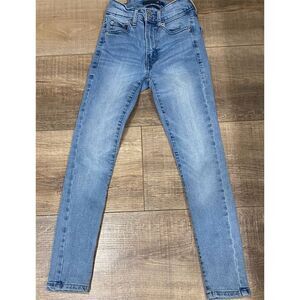 Aeropostale Women's High Rise Jegging Jeans Blue Size 000 Short